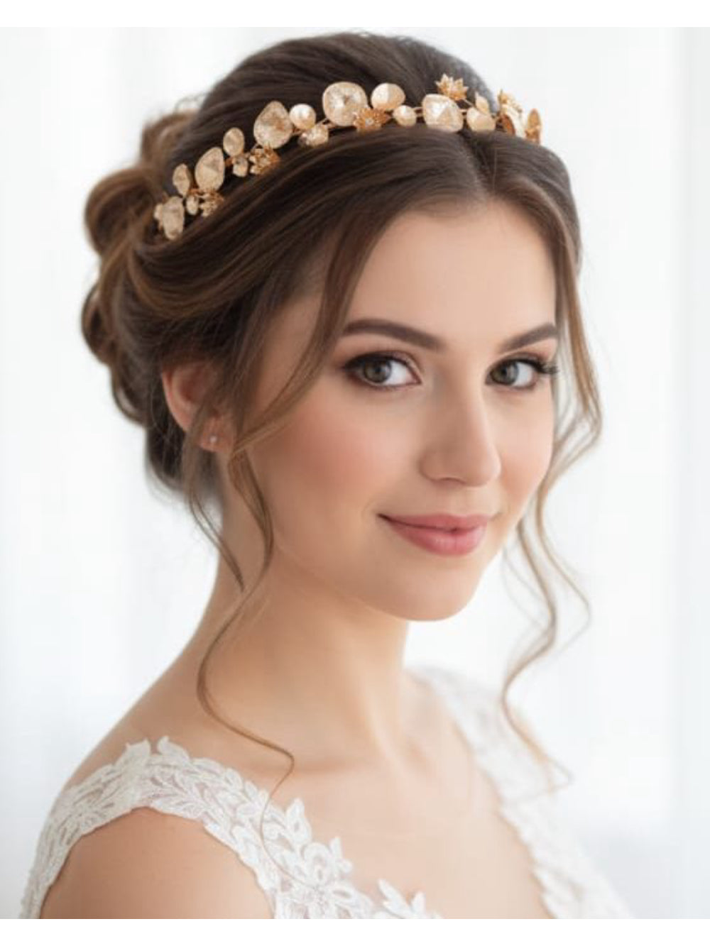 Tiara de noiva Zul Minelli Atelier
