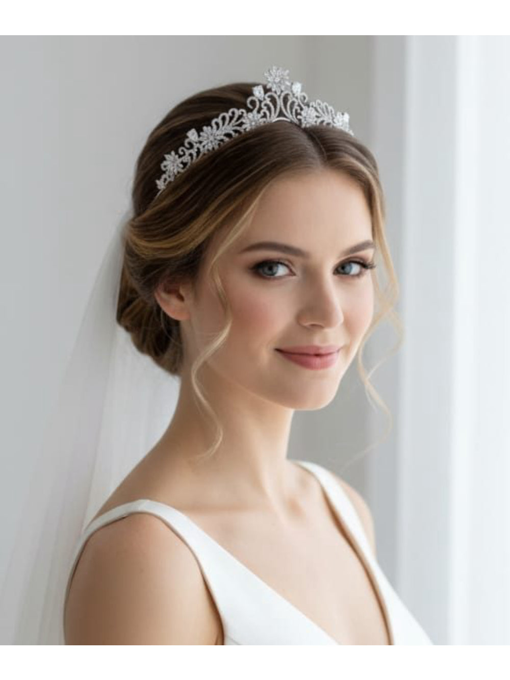 Coroa de Noiva Anastacia Minelli Atelier