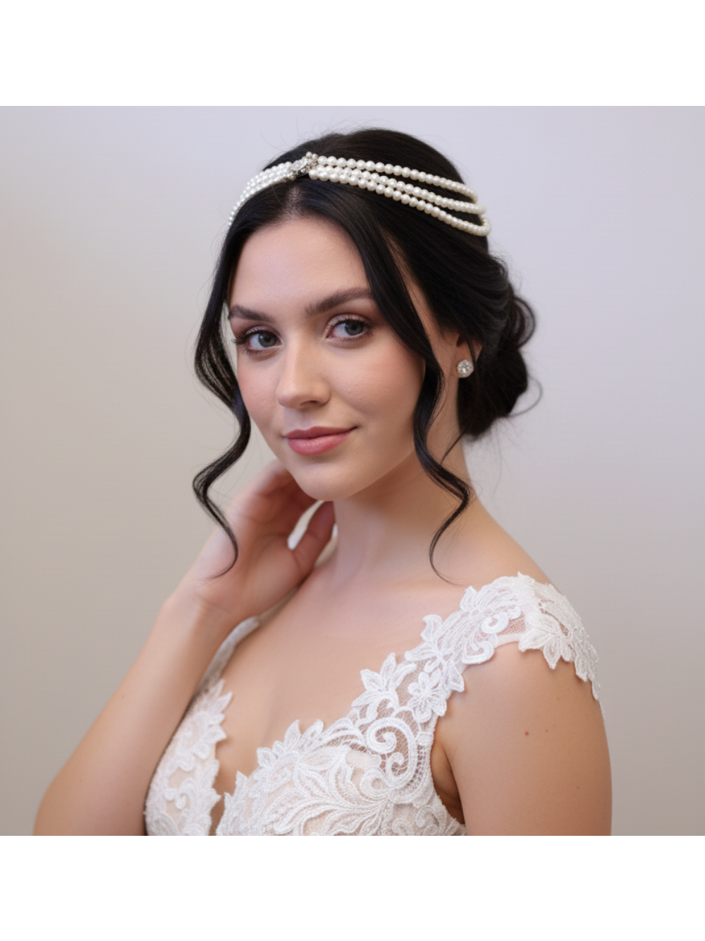 Tiara de Pérolas Maysa Minelli Atelier