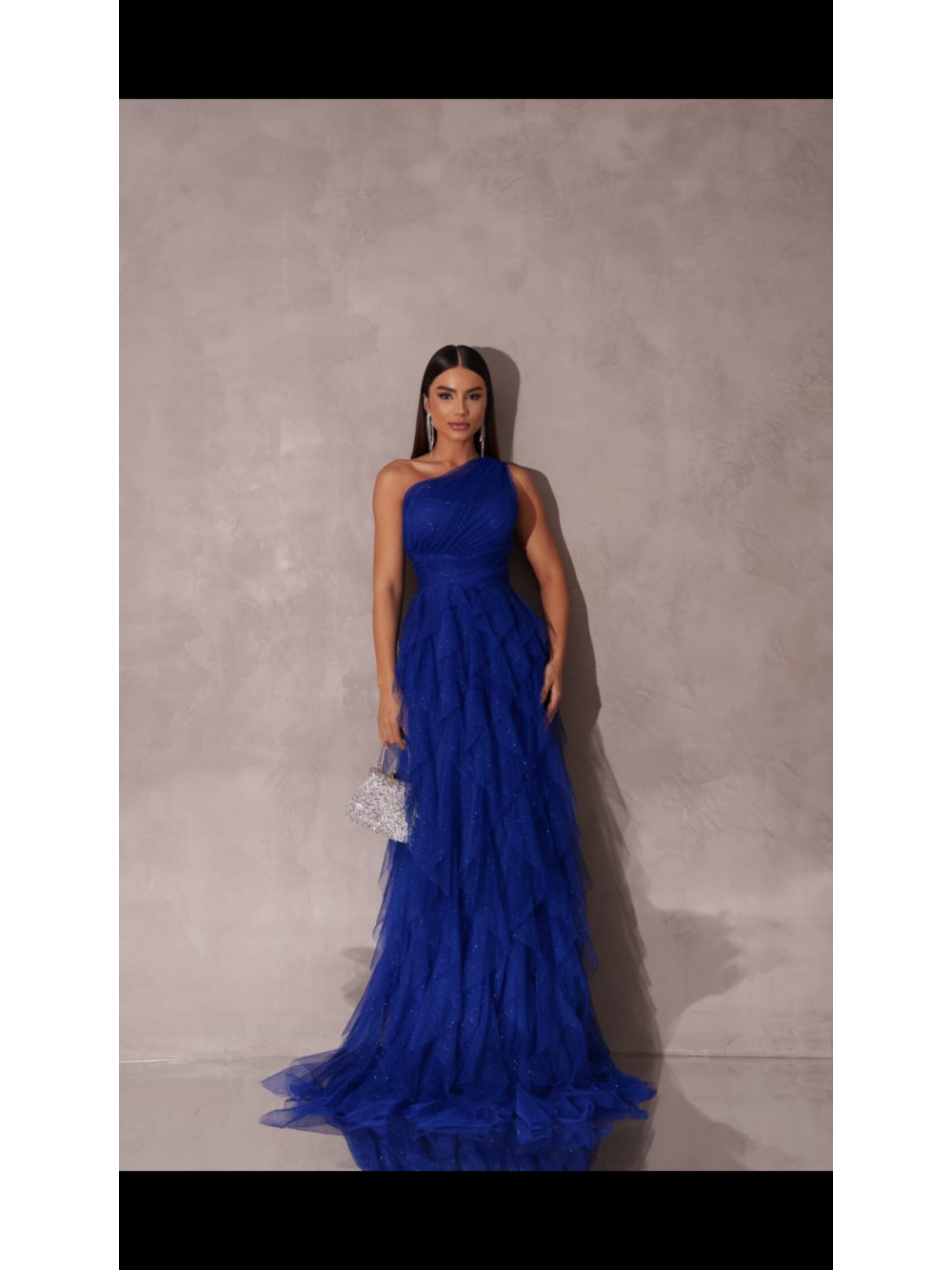Vestido de Festa Tule e Glitter Galla Dress