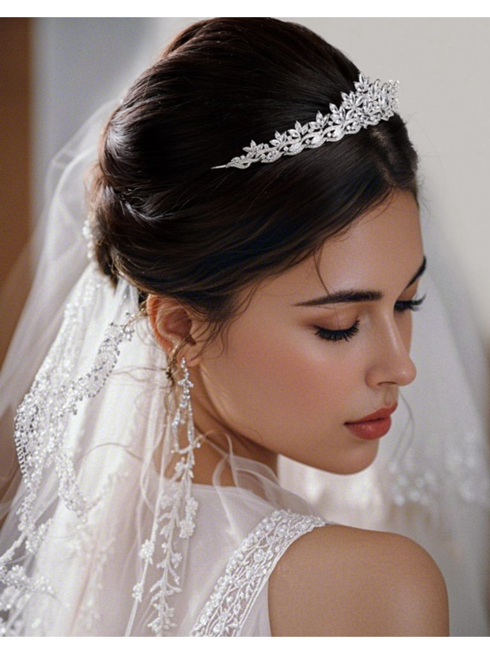 Coroa de Noiva Tiara Valencia Bride Boutique