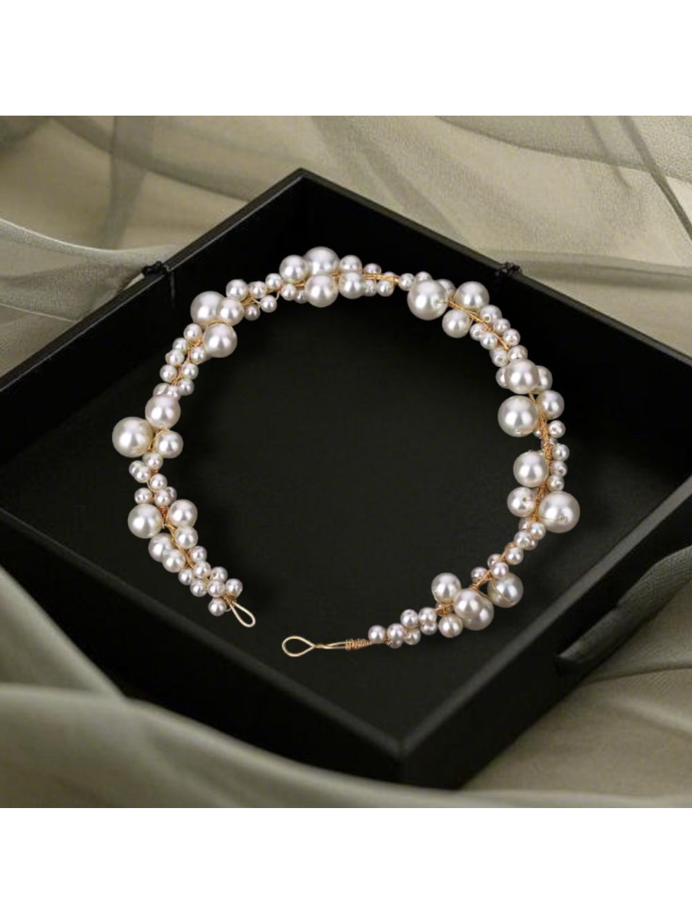 Tiara de Noiva Perola Antonela Bride Boutique