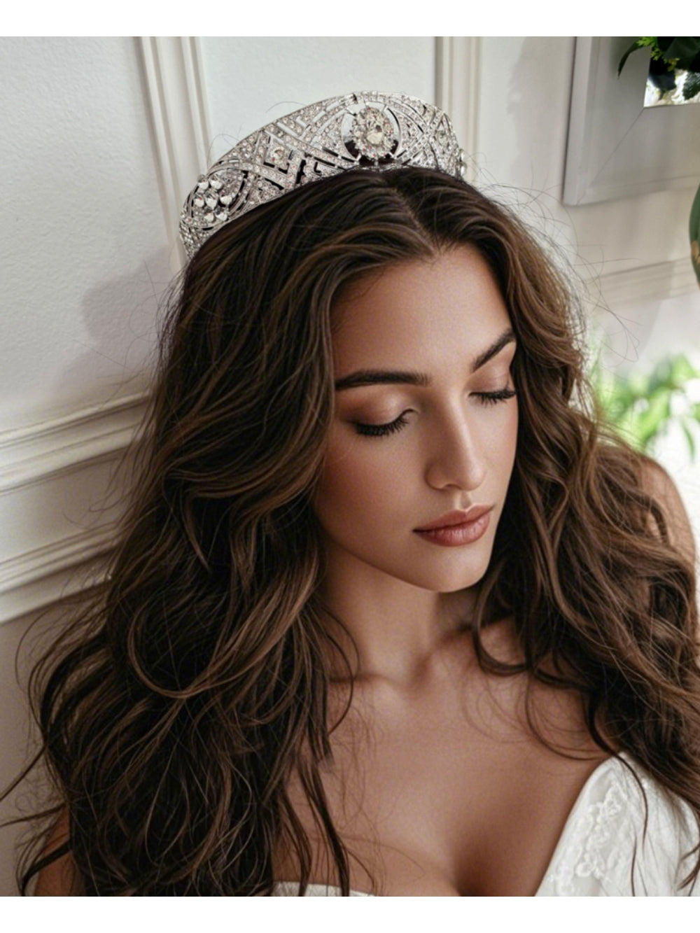 Coroa de Noiva Meghan Bride Boutique