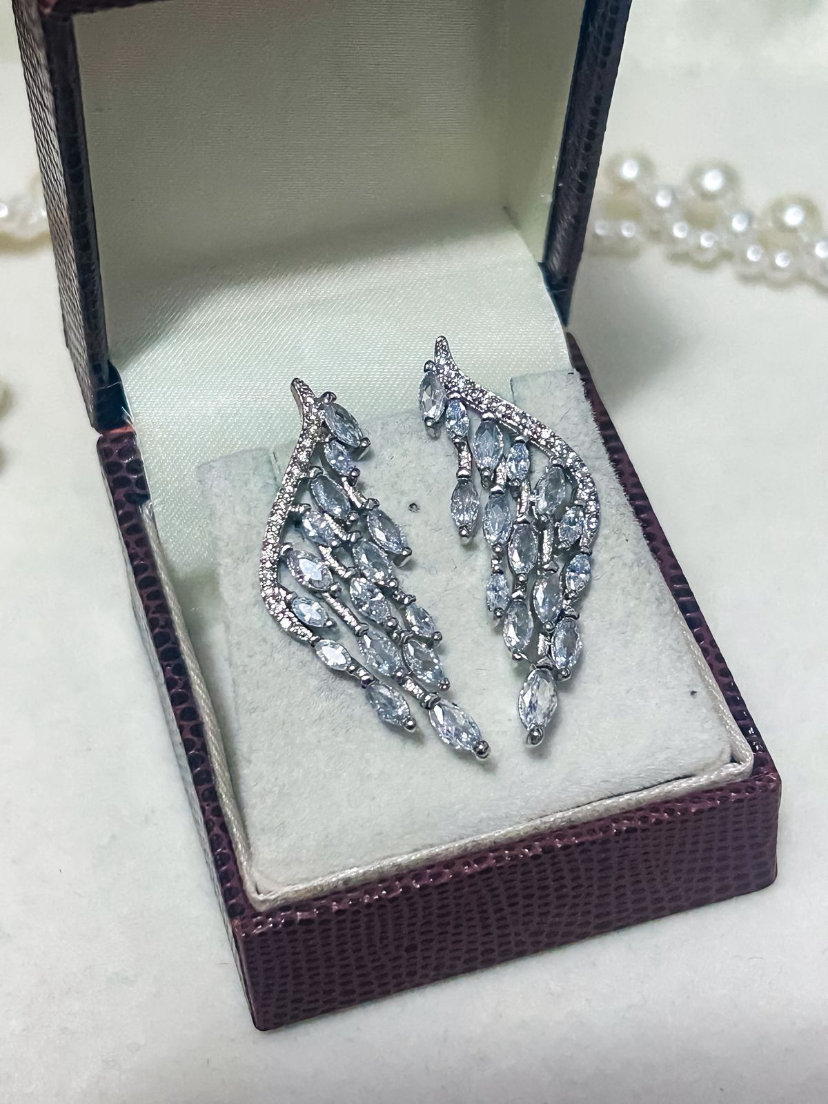 Brinco de Noiva e Festa Asas de Zircônia Bride Boutique