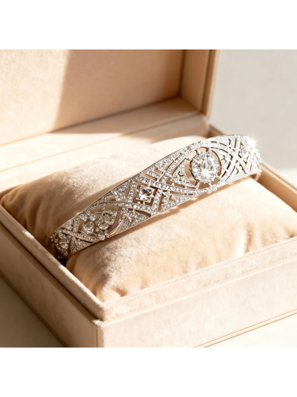 Coroa de Noiva Meghan Bride Boutique