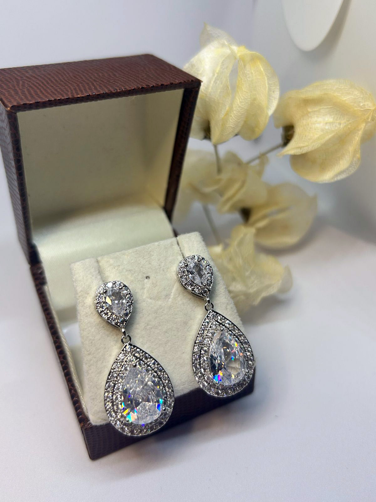 Brinco de Noiva e Festa Gota de Zircônia Bride Boutique