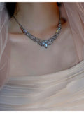 Choker de Noiva e Festa Flor de Zircônia Bride Boutique