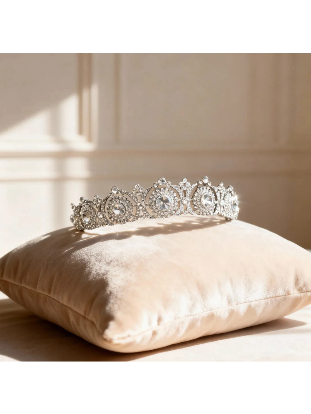 Coroa de Noiva Tiara Olivia Bride Boutique