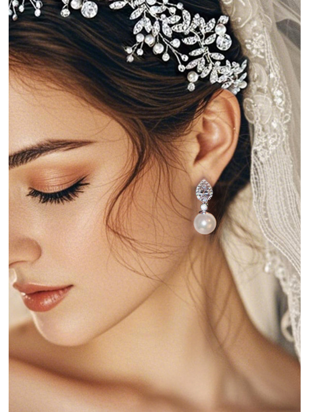 Brinco de Noiva e Festa Perola Marina Bride Boutique