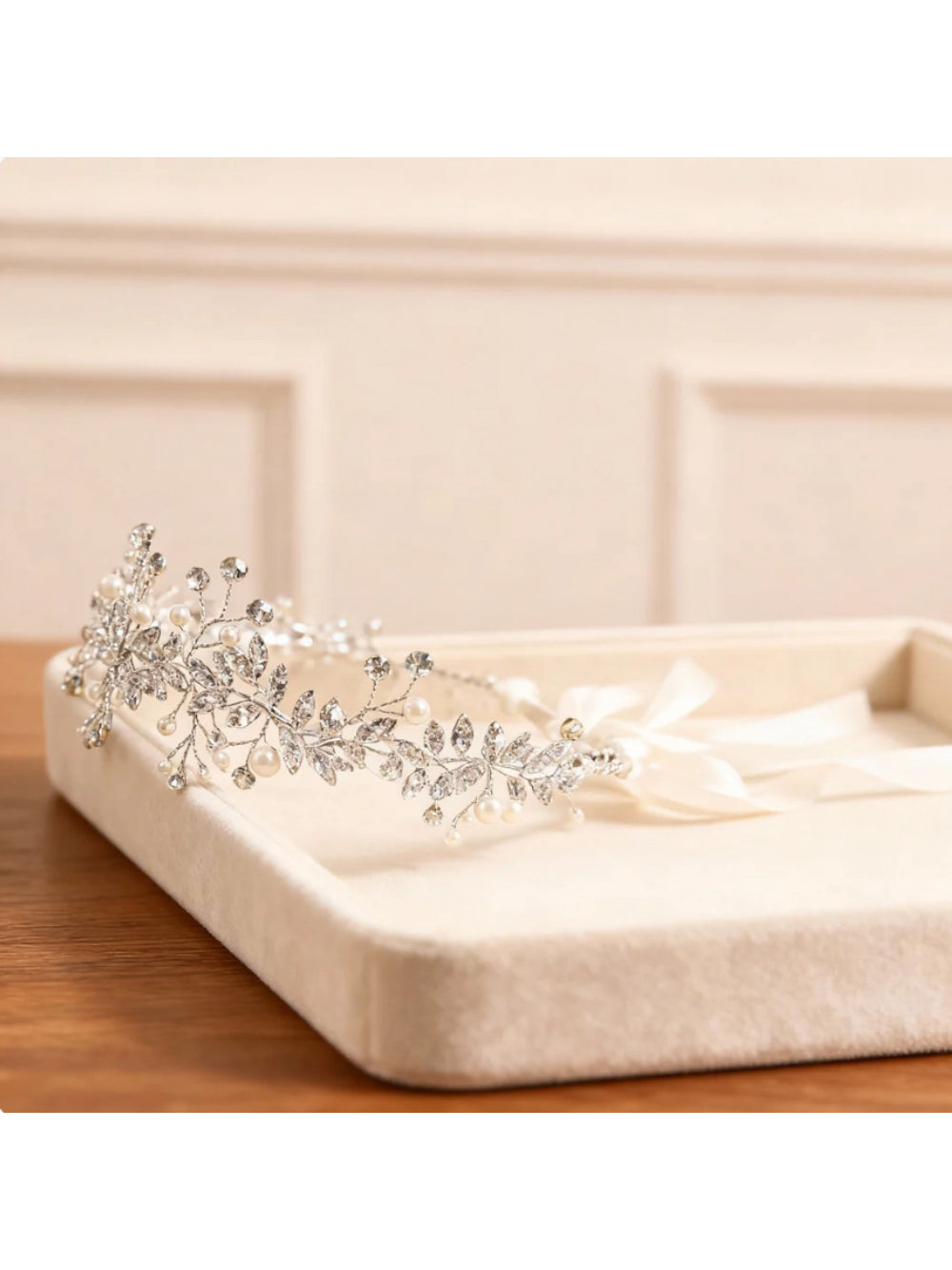 Arranjo Tiara Daminha Alice Bride Boutique