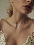 Conjunto de joias Colar e Brincos Sofia Bride Boutique