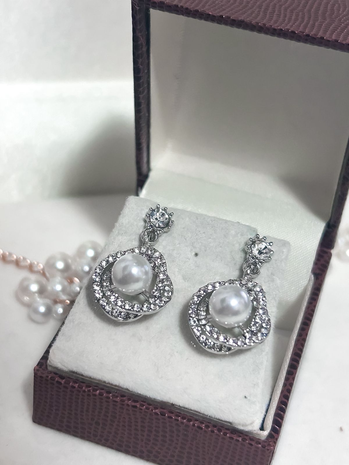 Brinco de Noiva Perola Bride Boutique