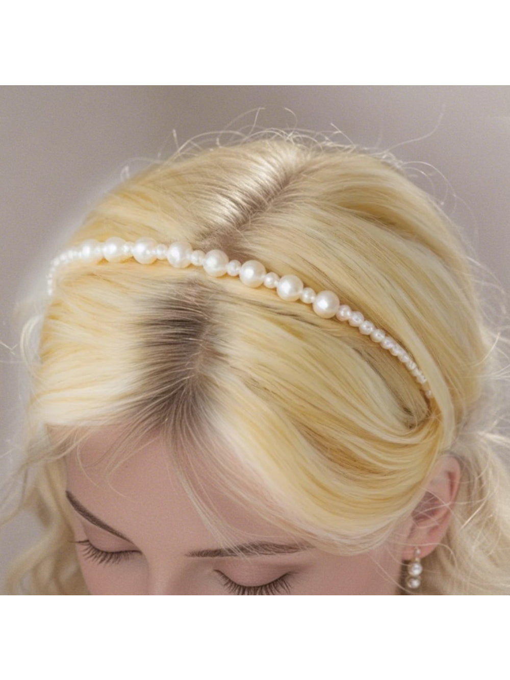 Tiara de Noiva Perola Alicia Bride Boutique