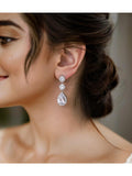 Brinco de Noiva e Festa Gota de Zircônia Iris Bride Boutique