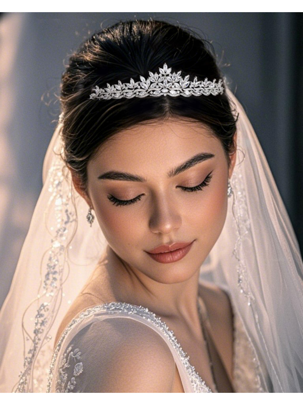 Coroa de Noiva Tiara Valencia Bride Boutique