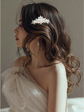 Pente de Noiva Flor de Prata Bride Boutique