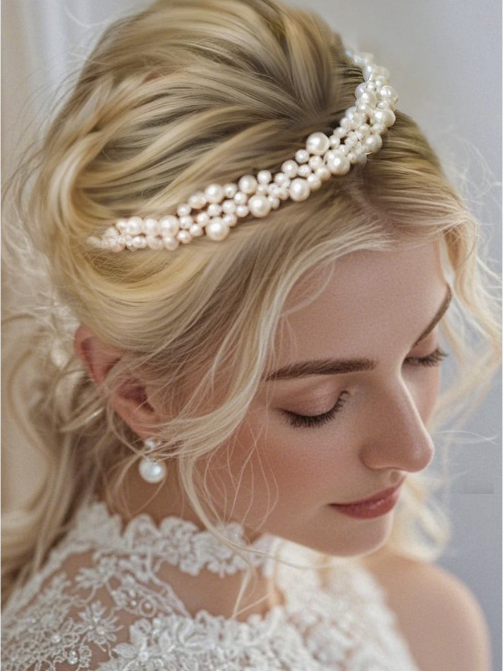 Tiara de Noiva Perola Antonela Bride Boutique