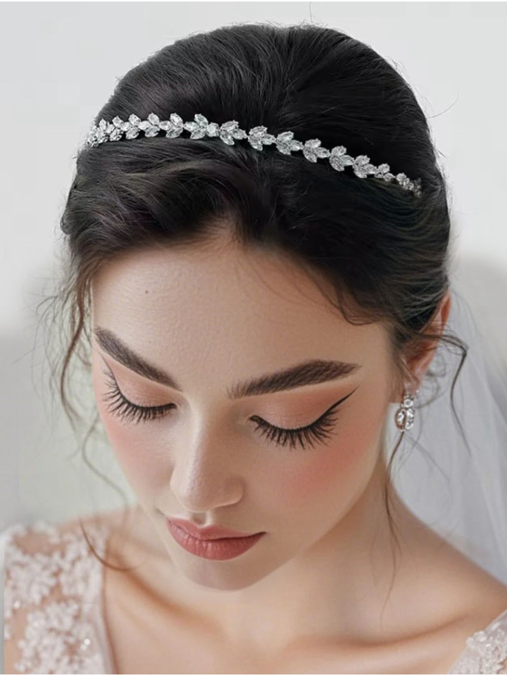 Tiara de Noiva Zircônia Maisie Bride Boutique