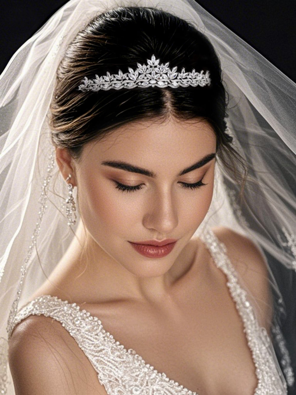 Coroa de Noiva Tiara Valencia Bride Boutique