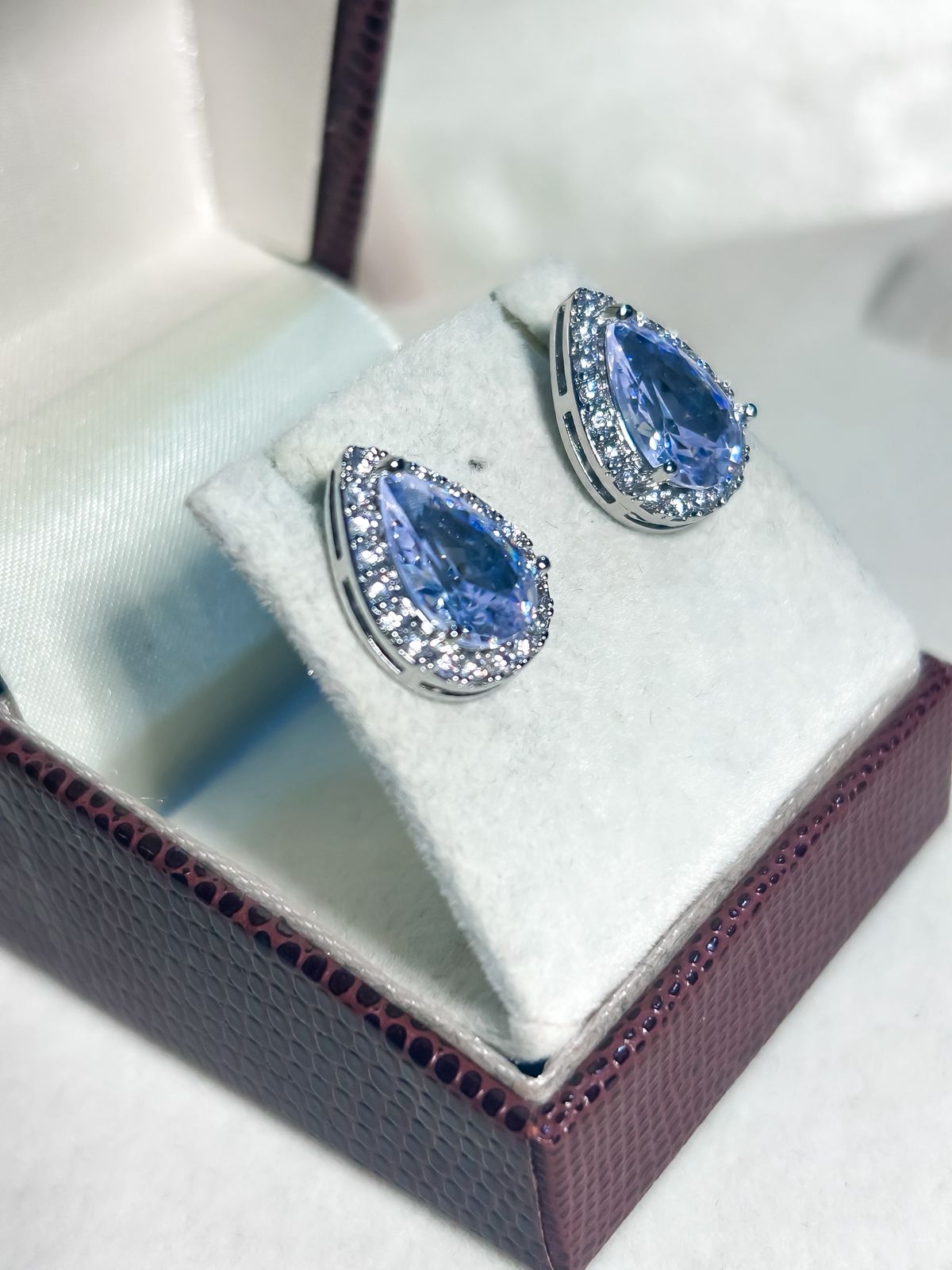 Brinco de Noiva Gota de Zircônia Emily Bride Boutique