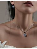Conjunto de Joias Colar e Brincos Cassie Bride Boutique