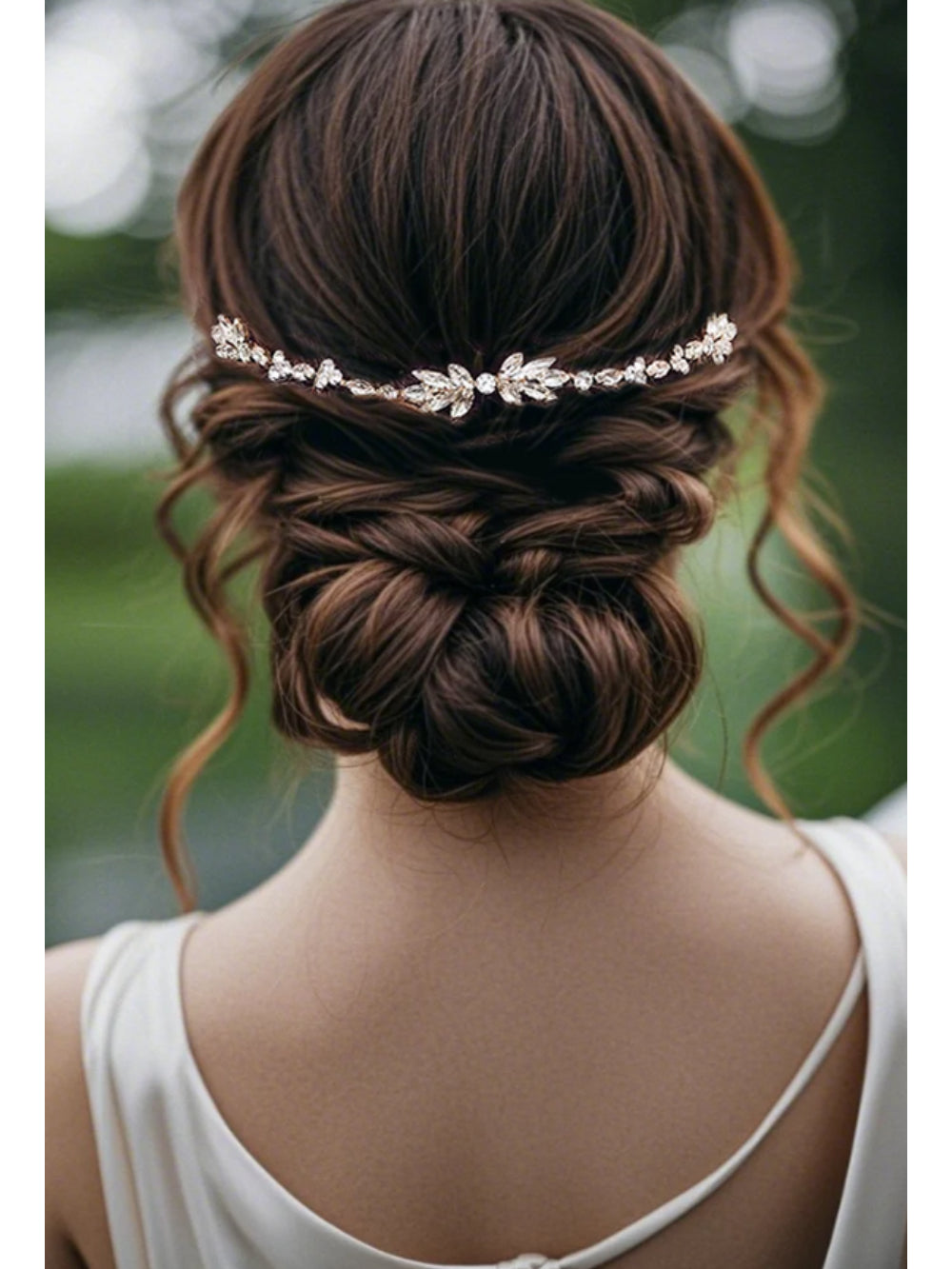 Pente de Noiva Prata Chari Bride Boutique