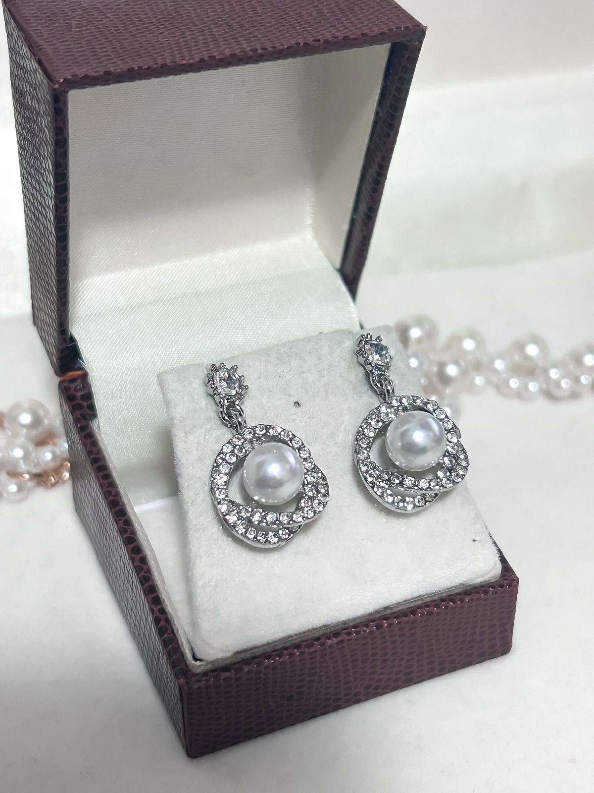 Brinco de Noiva Perola Bride Boutique