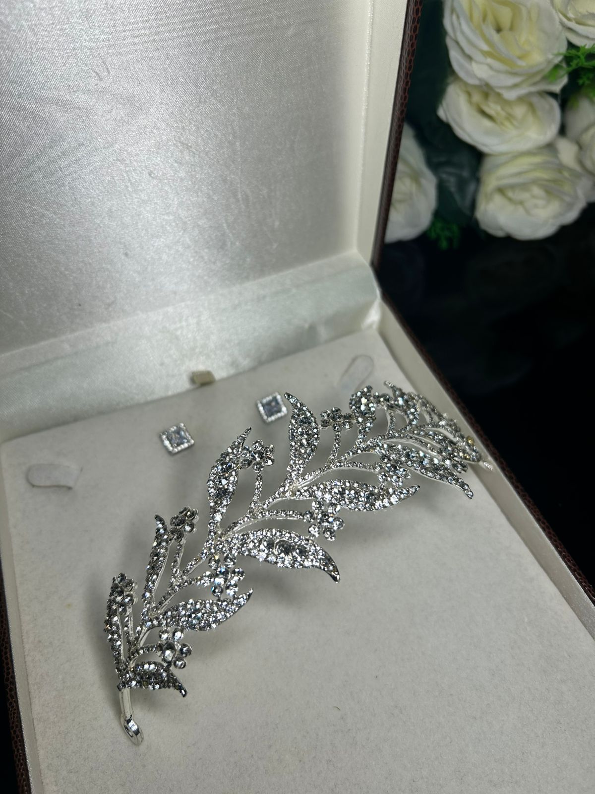 Grinalda de Noiva Headband Floral Bride Boutique