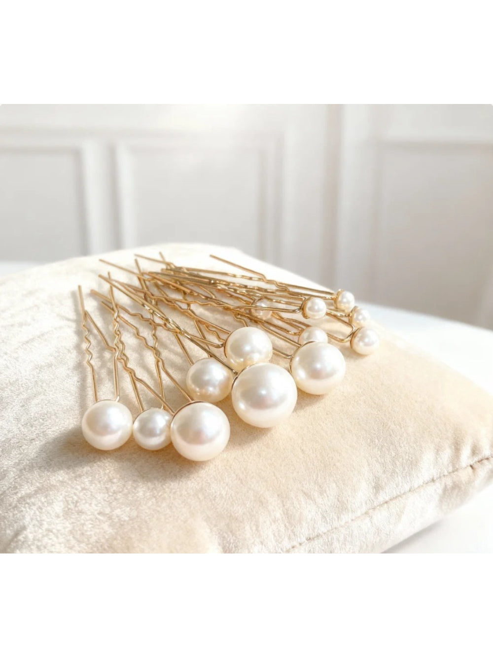 Grampo de Noiva Conjunto de Perolas 10 Pins Bride Boutique