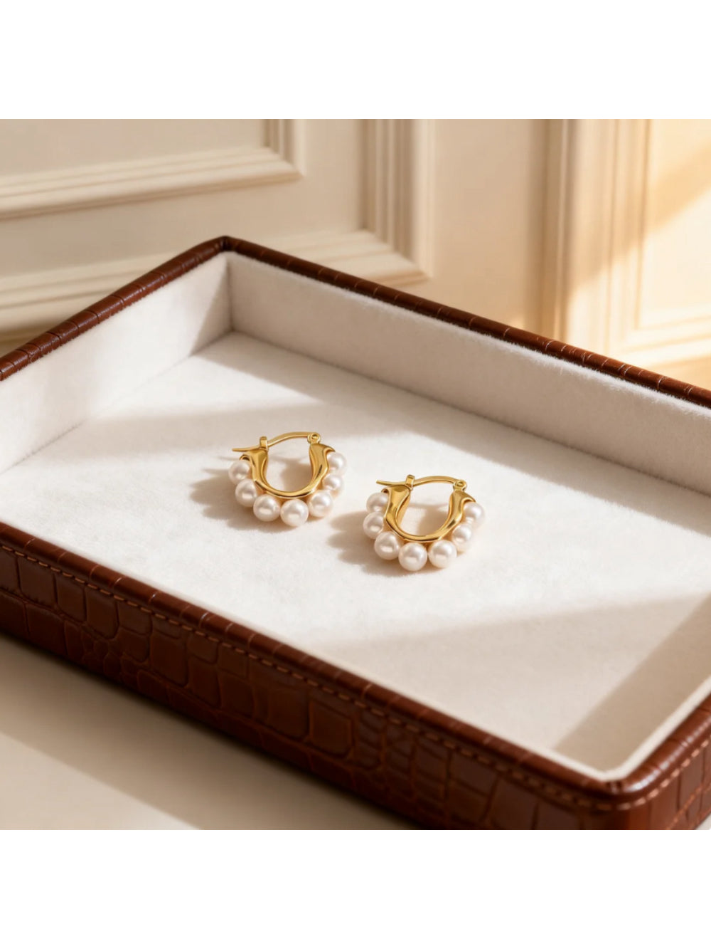 Brinco de Noiva e Festa Argola de Pérola Bride Boutique