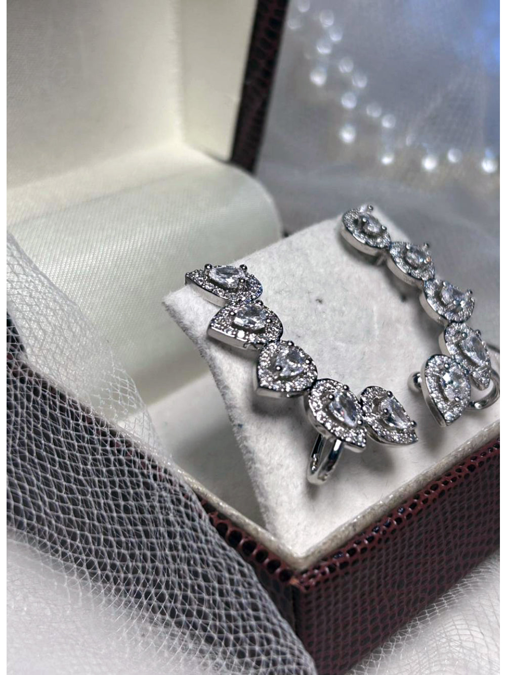 Brinco Ear Cuff de Noiva Monique Bride Boutique