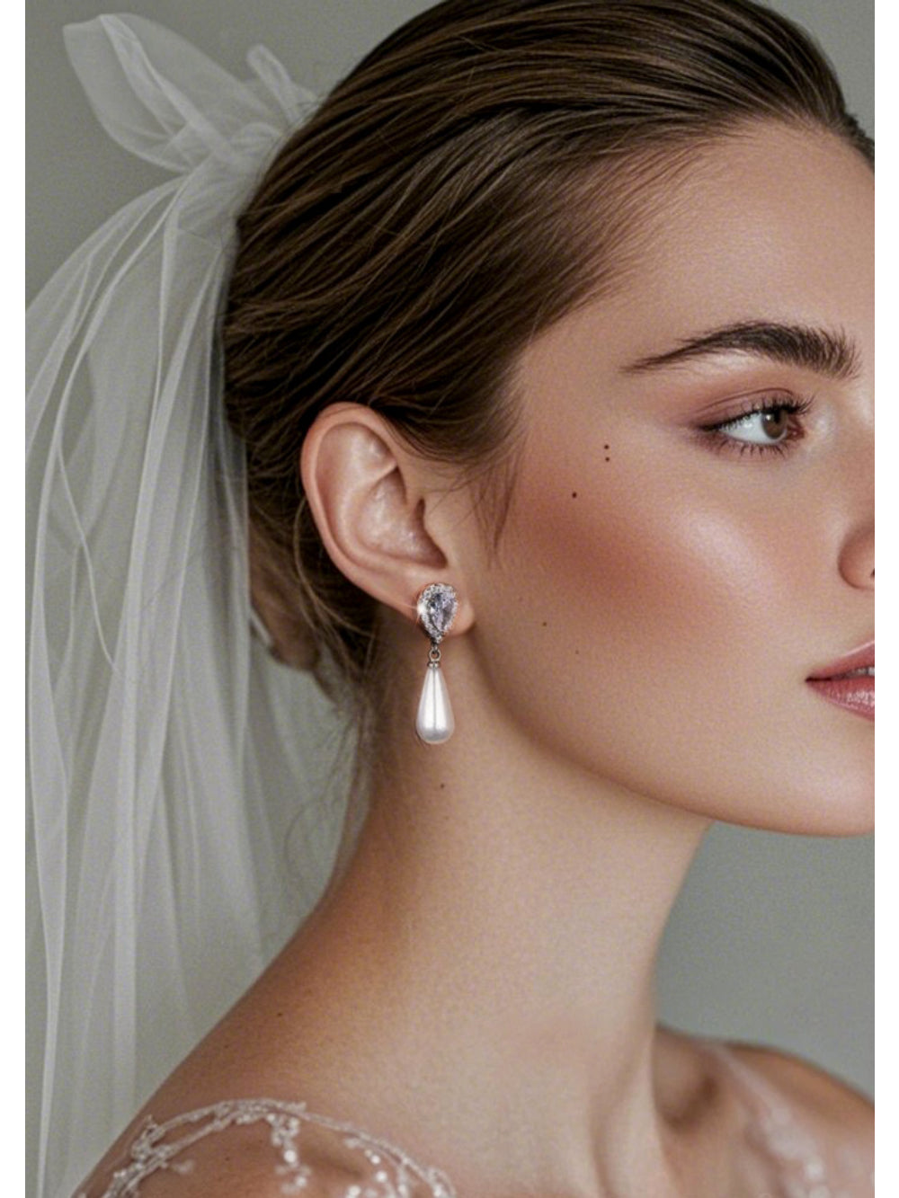 Brinco de Noiva e Festa Gota de Perola Bride Boutique