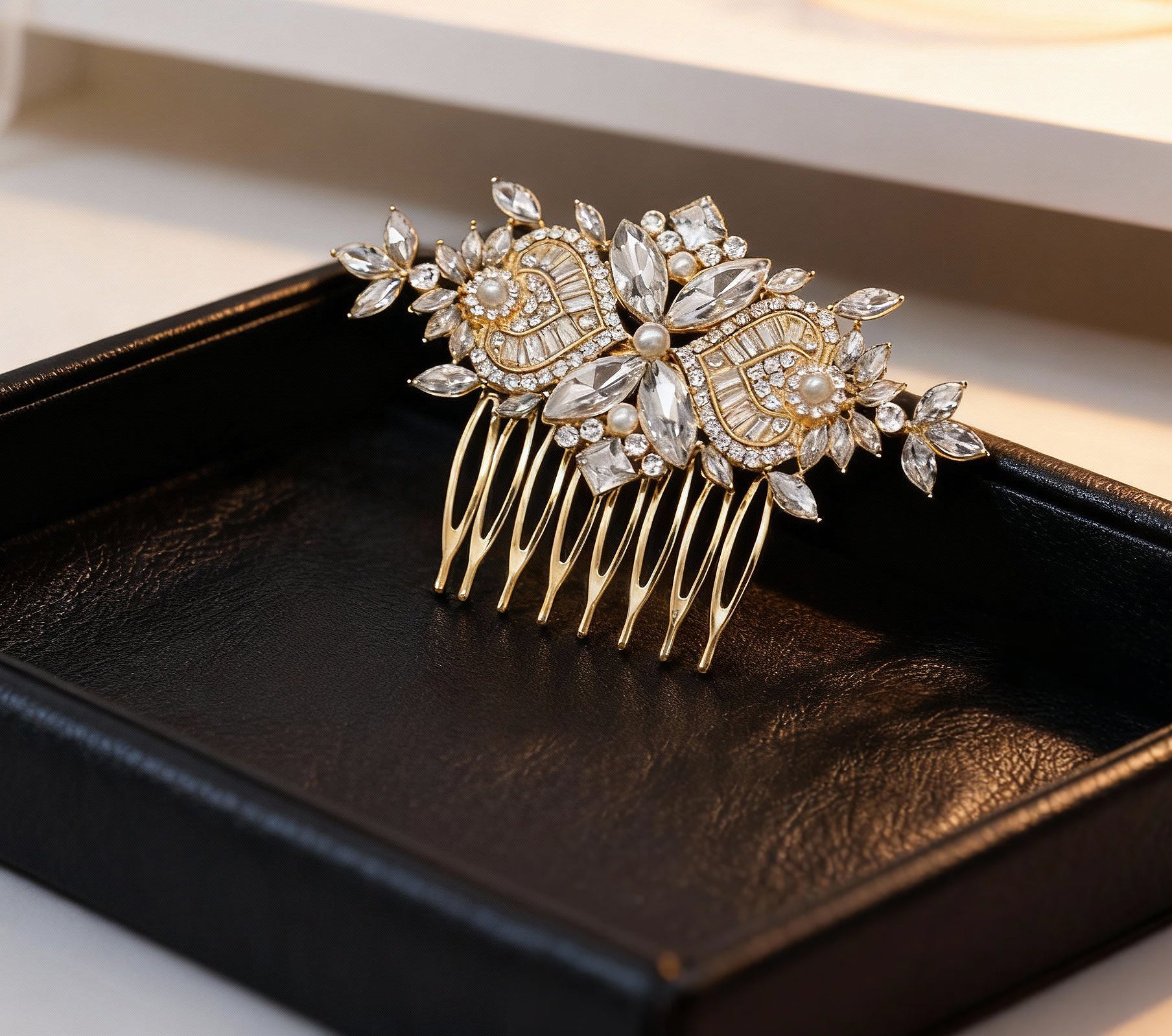 Pente de Noiva Arranjo Ayla Bride Boutique