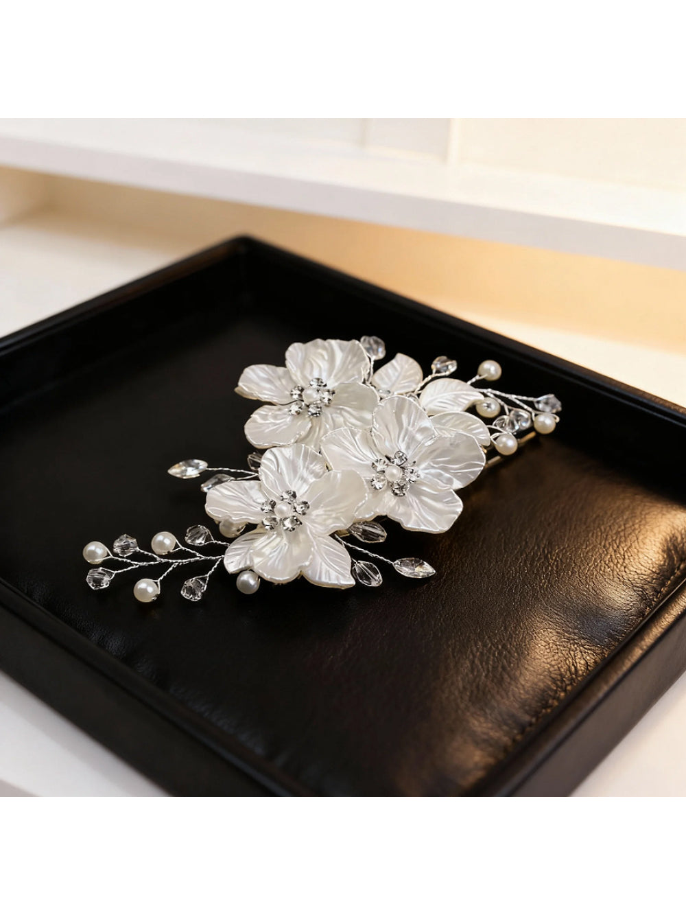 Grinalda de Noiva Arranjo Lavínia Bride Boutique