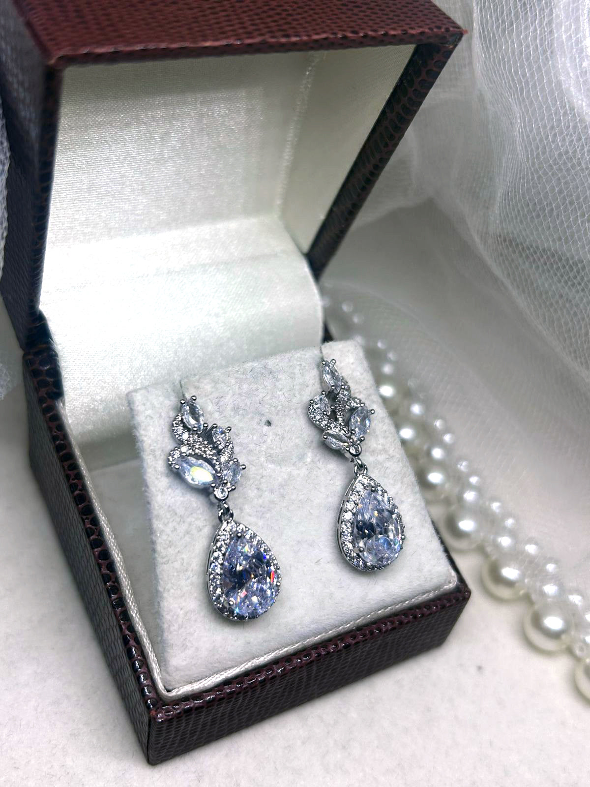 Brinco de Noiva e Festa Gota de Zircônia Lana Bride Boutique