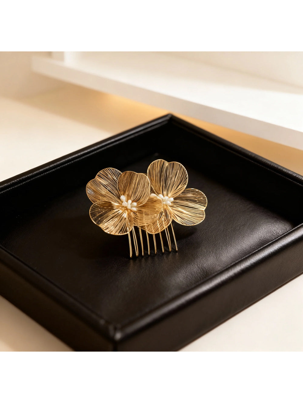 Pente de Noiva Floral Romana Bride Boutique