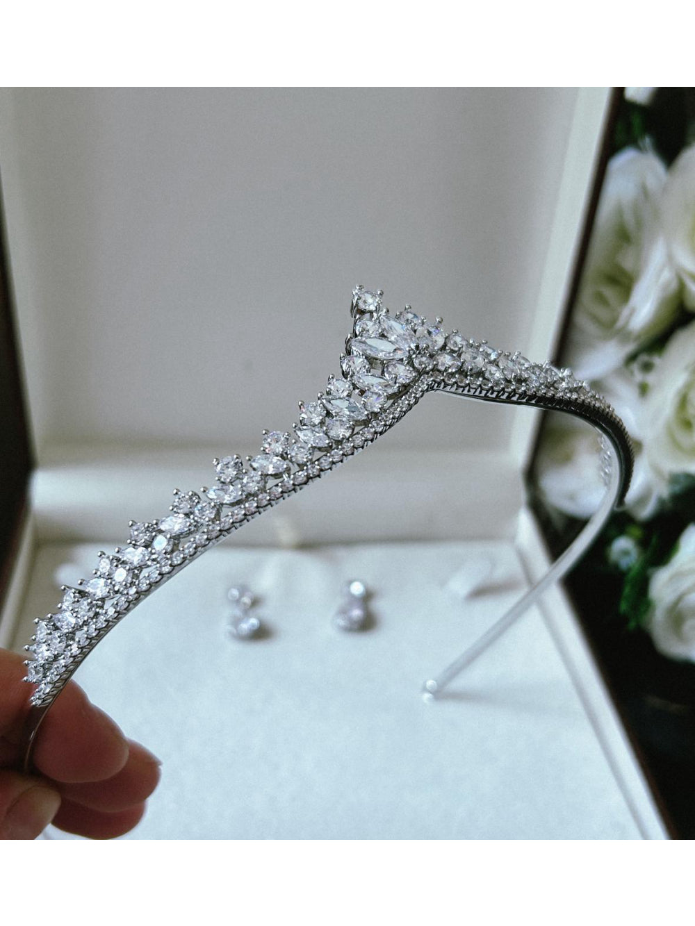 Tiara de Noiva Zircônia Charlotte Bride Boutique