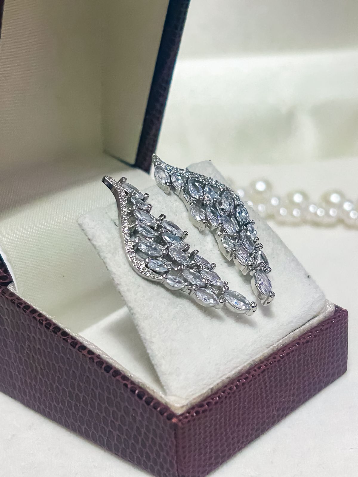 Brinco de Noiva e Festa Asas de Zircônia Bride Boutique