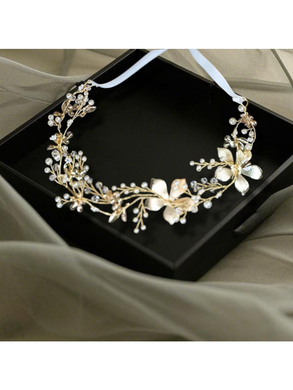 Arranjo de Noiva Grinalda Georgia Bride Boutique