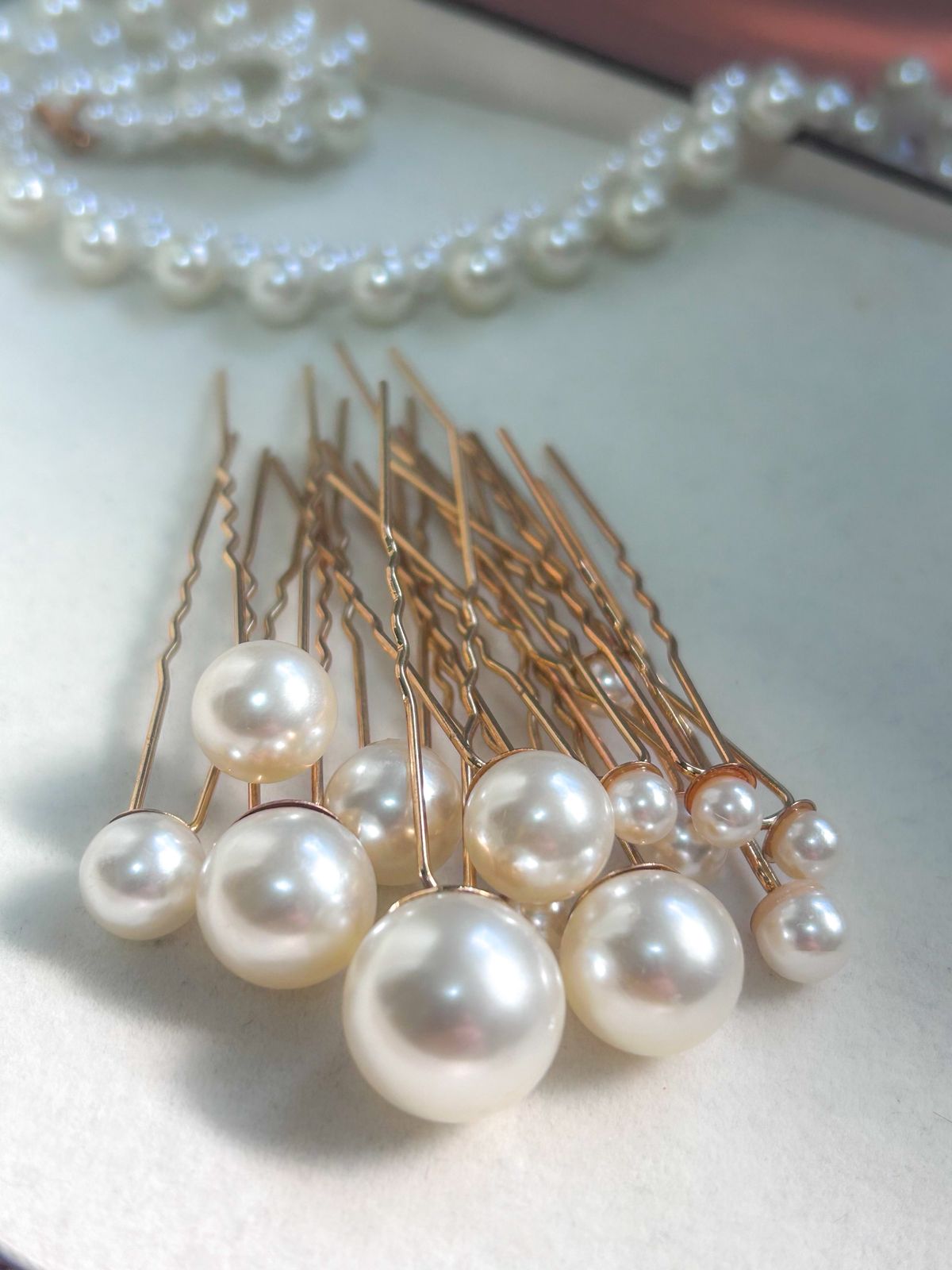 Grampo de Noiva Conjunto de Perolas 10 Pins Bride Boutique