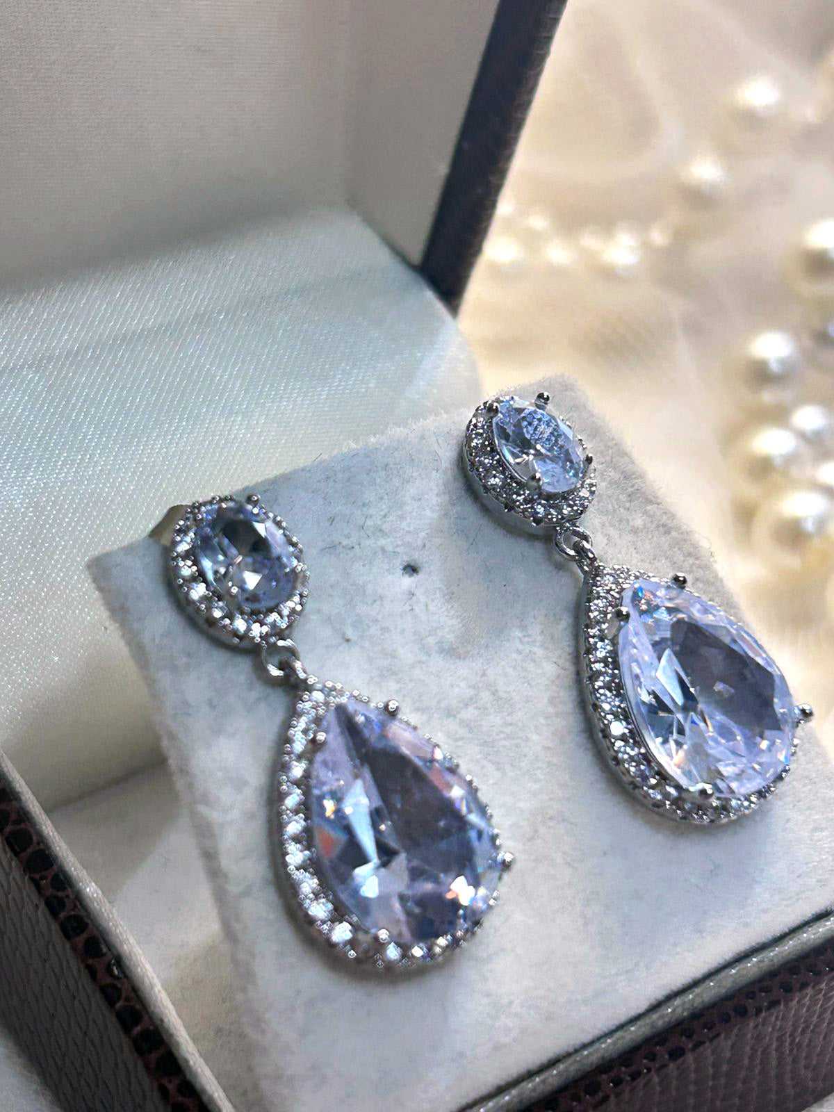 Brinco de Noiva e Festa Gota de Zircônia Bride Boutique