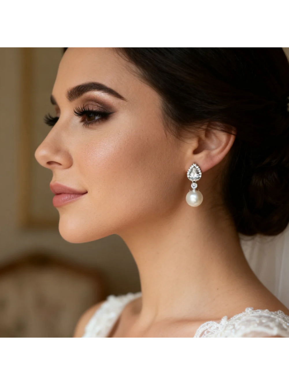 Brinco de Noiva e Festa Perola Marina Bride Boutique