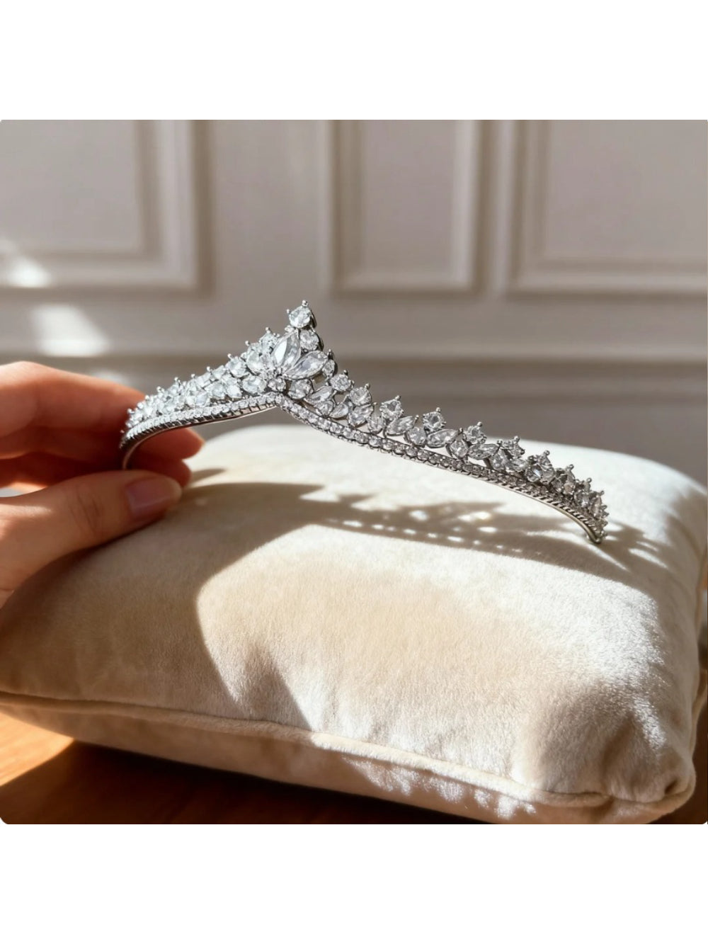 Tiara de Noiva Zircônia Charlotte Bride Boutique