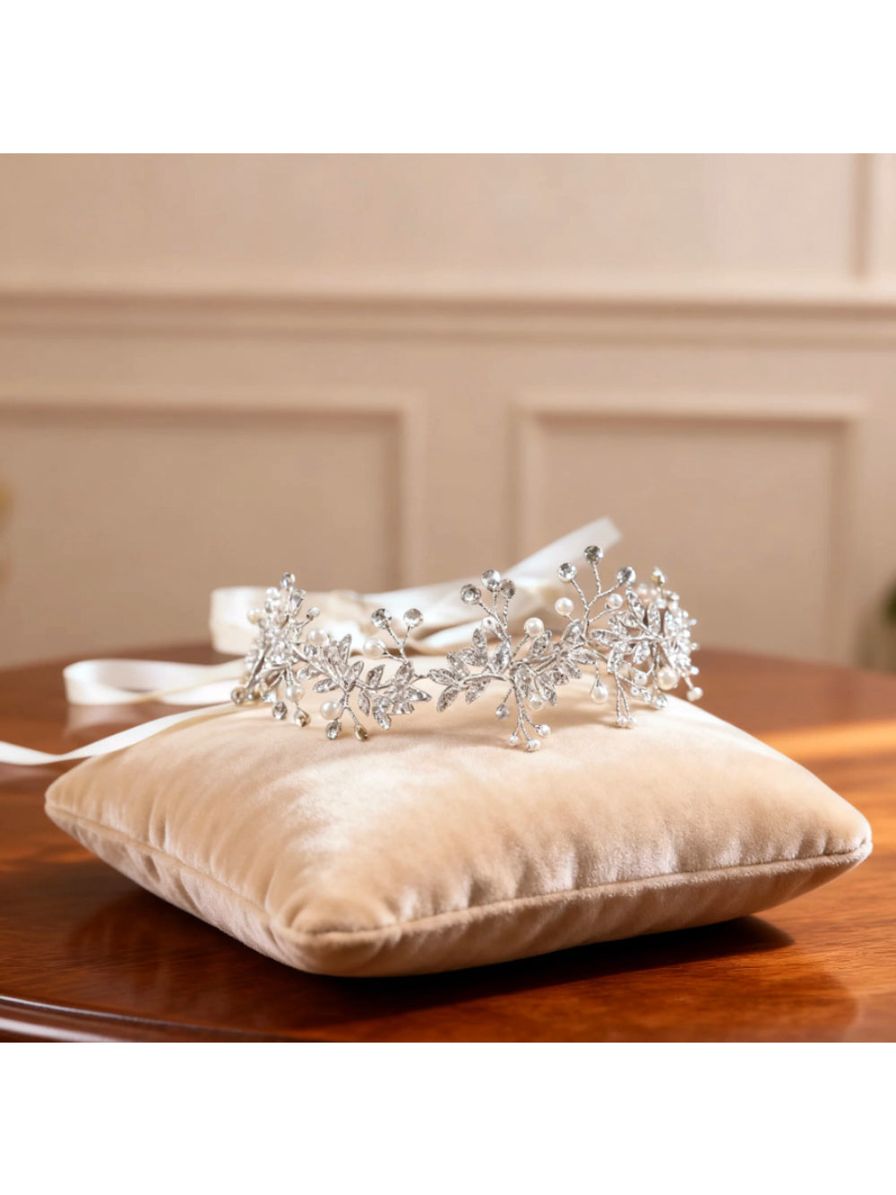 Arranjo Tiara Daminha Alice Bride Boutique