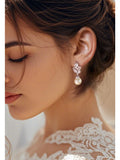 Brinco de Noiva e Festa Perola Cristal Bride Boutique