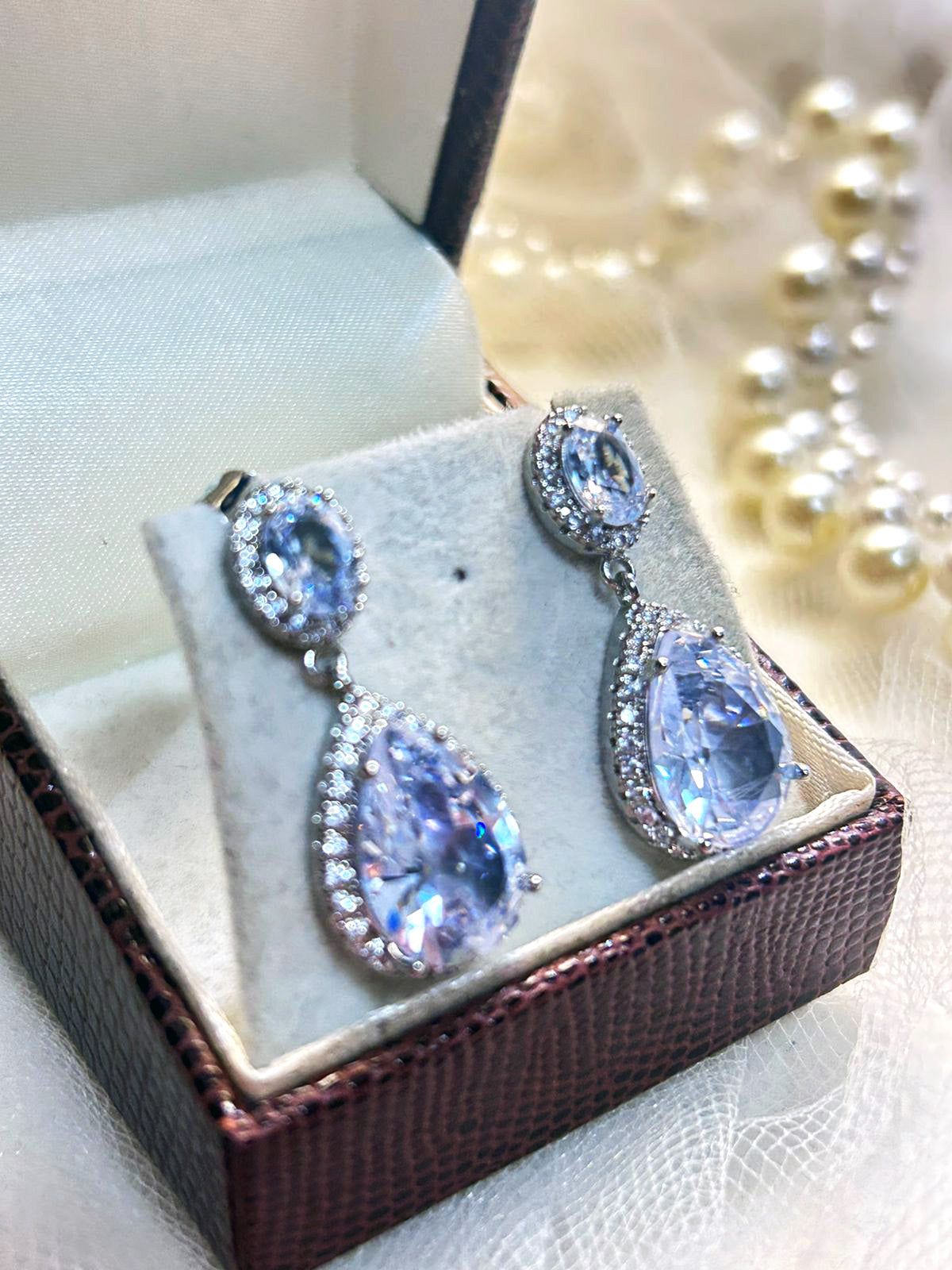 Brinco de Noiva e Festa Gota de Zircônia Bride Boutique