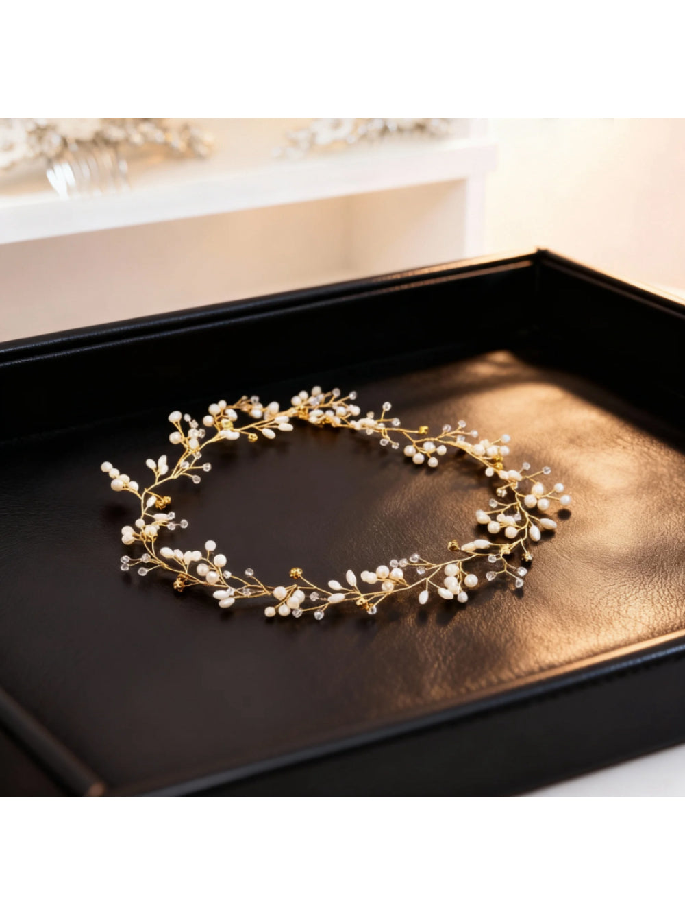 Grinalda de Noiva Elara Bride Boutique