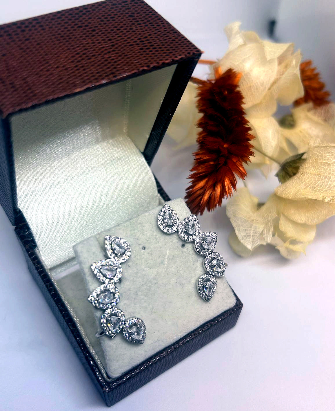 Brinco Ear Cuff de Noiva Monique Bride Boutique