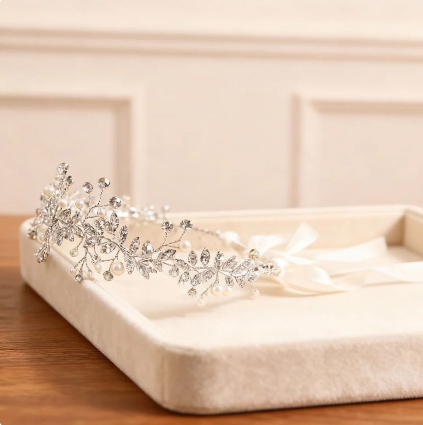 Tiara Arranjo Cabelo Daminha Agatha Bride Boutique
