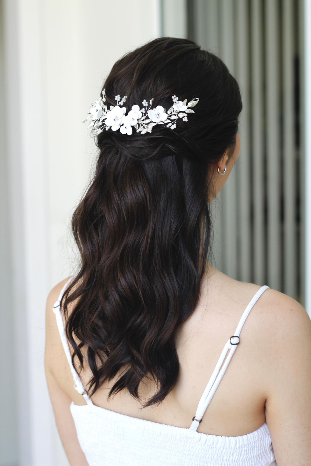 Pente Boho Floral Pri Grinaldas
